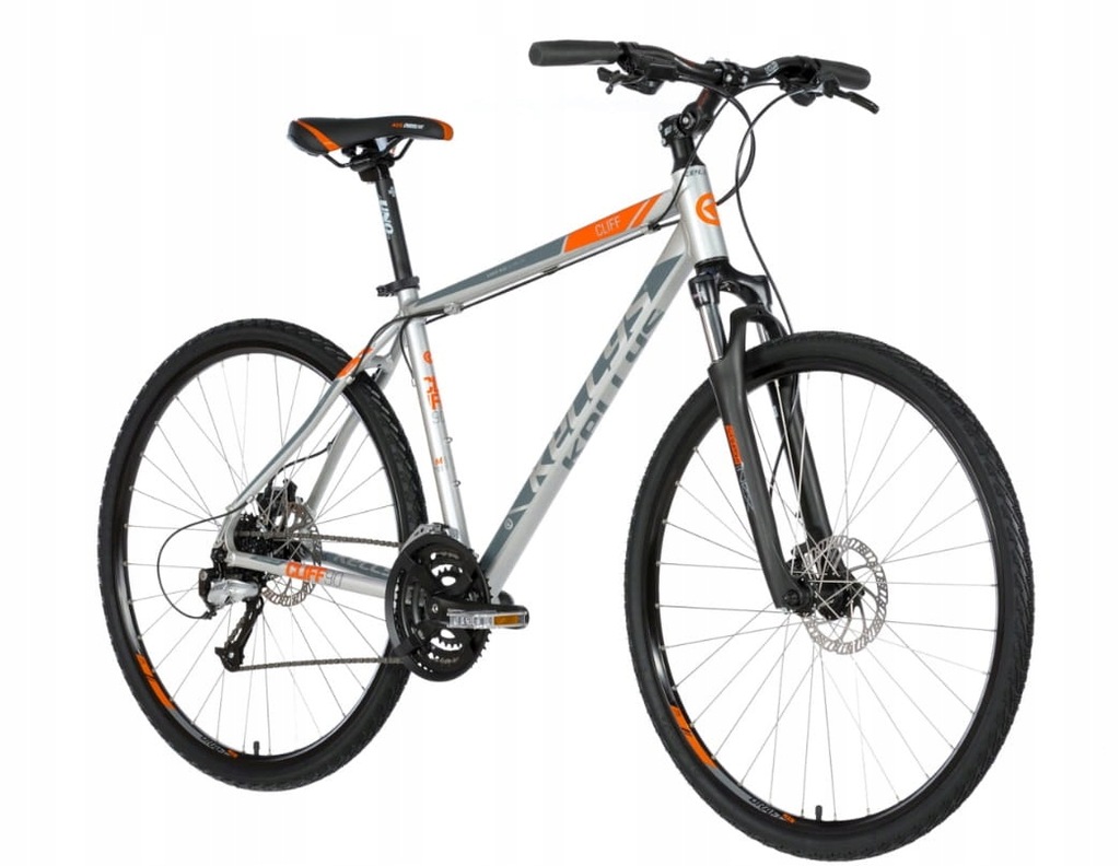Rower Crossowy KELLYS CLIFF 90 GREY TARCZE M 19 9115318142