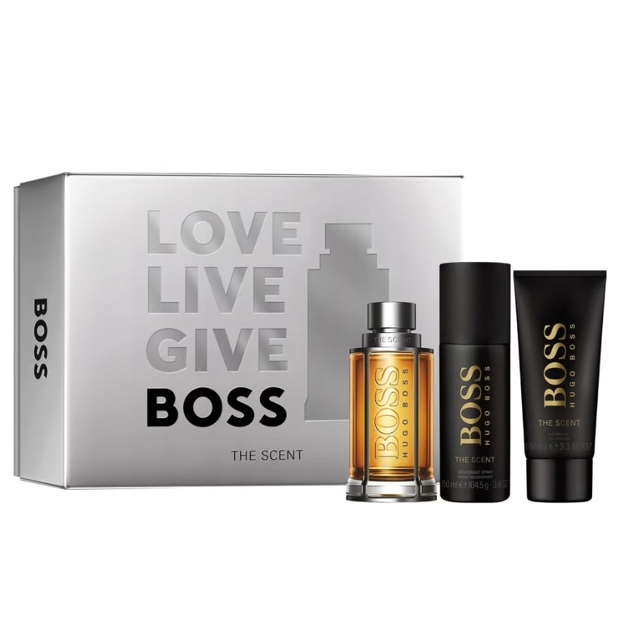 The Scent For Man zestaw woda toaletowa spray 100m