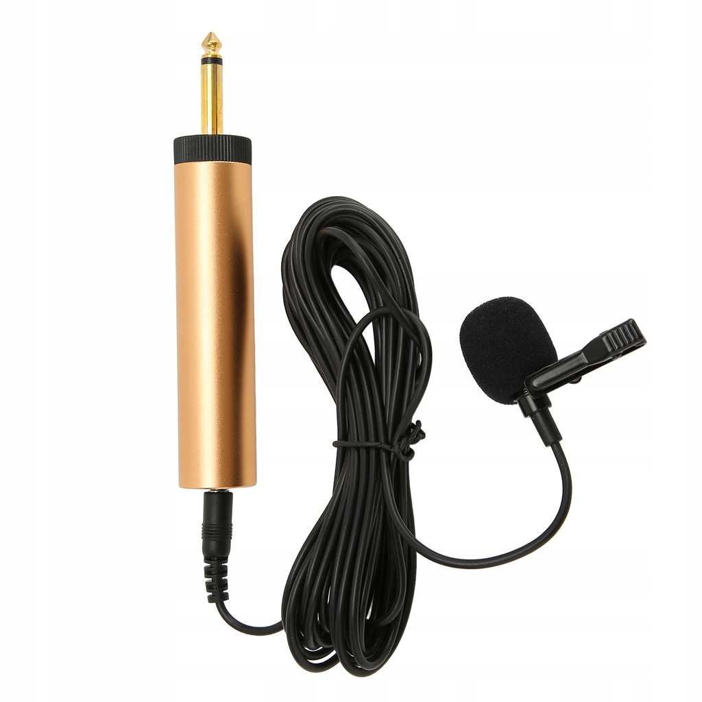 Przewodowy mikrofon krawatowy 3,5 mm Kabel o