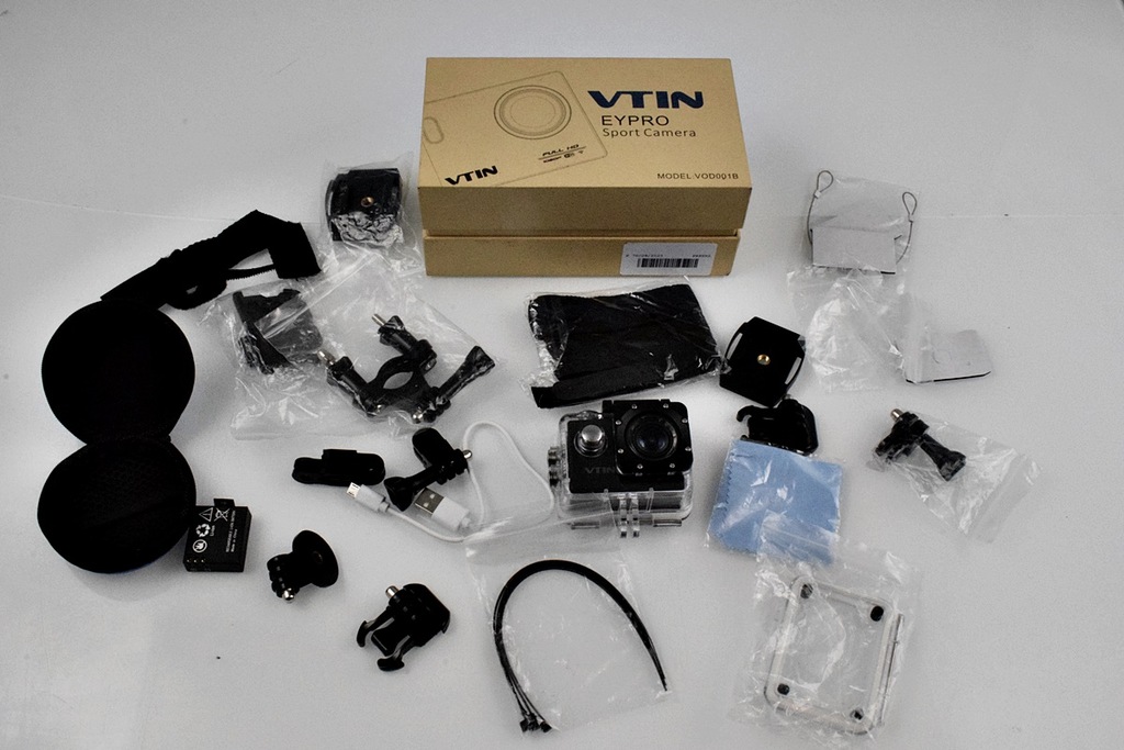 Kamera sportowa VTIN Eypro VOD001B / Akcesoria