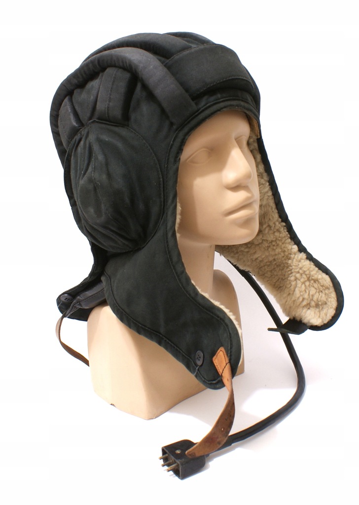 HEŁMOFON CZOŁGOWY WP CZARNY ZIMOWY HC98/Z r. 59-61