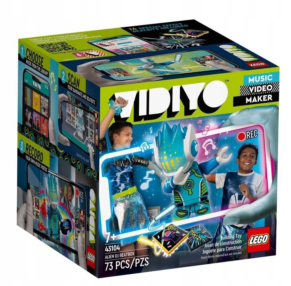 LEGO VIDIYO 43104 ALIEN DJ BEATBOX, LEGO