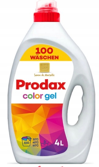 Żel do prania kolorów Prodax 4 l