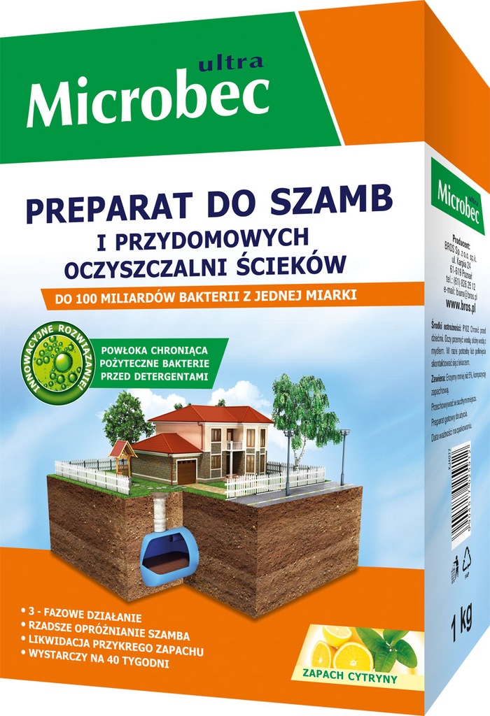 MICROBEC Preparat do szamb 1kg