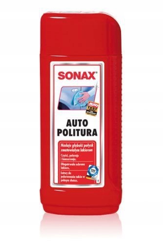 SONAX AUTO POLITURA USUWA DROBNE RYSY 250ML