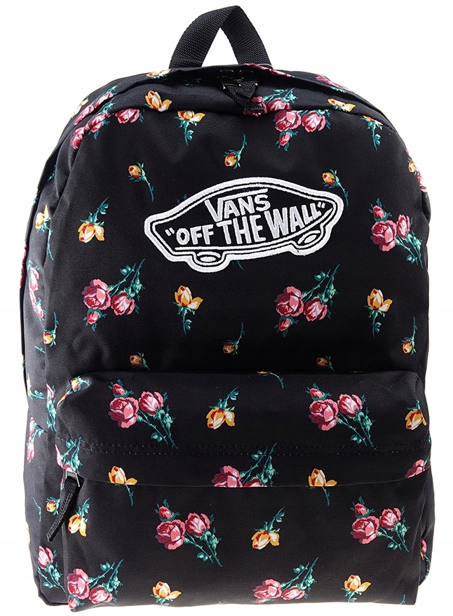 PLECAK szkolny VANS BACKPACK UV3 kwiaty black rose 8177186835