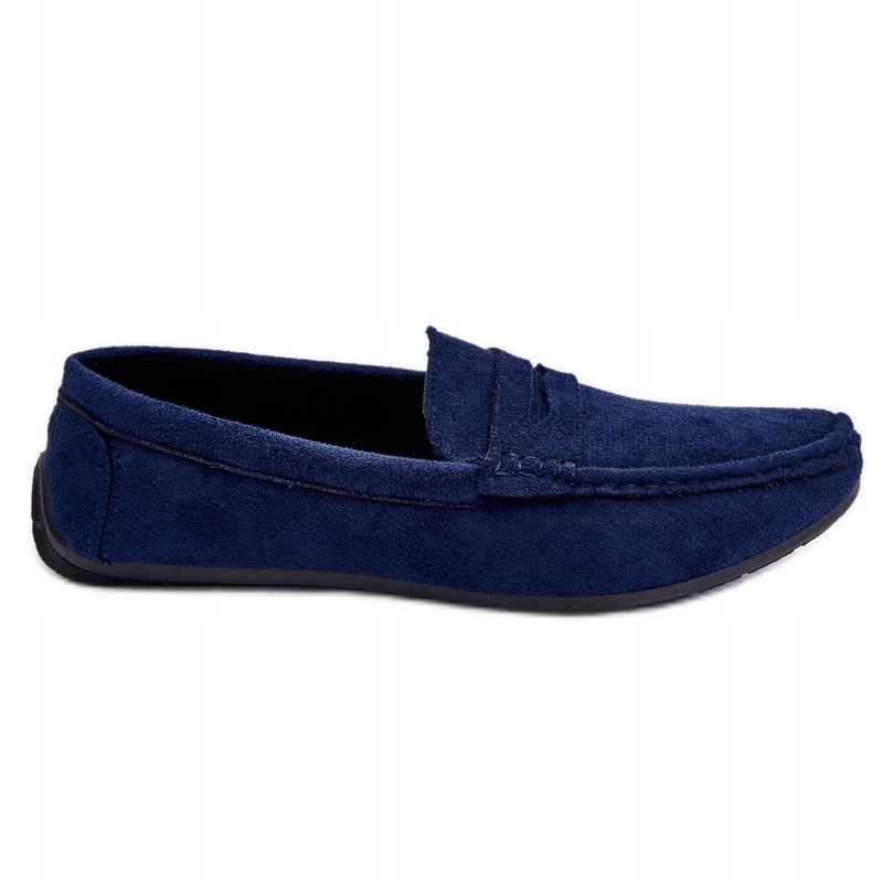 Niebieskie Skóra ekologiczna Buty PE1 r.43