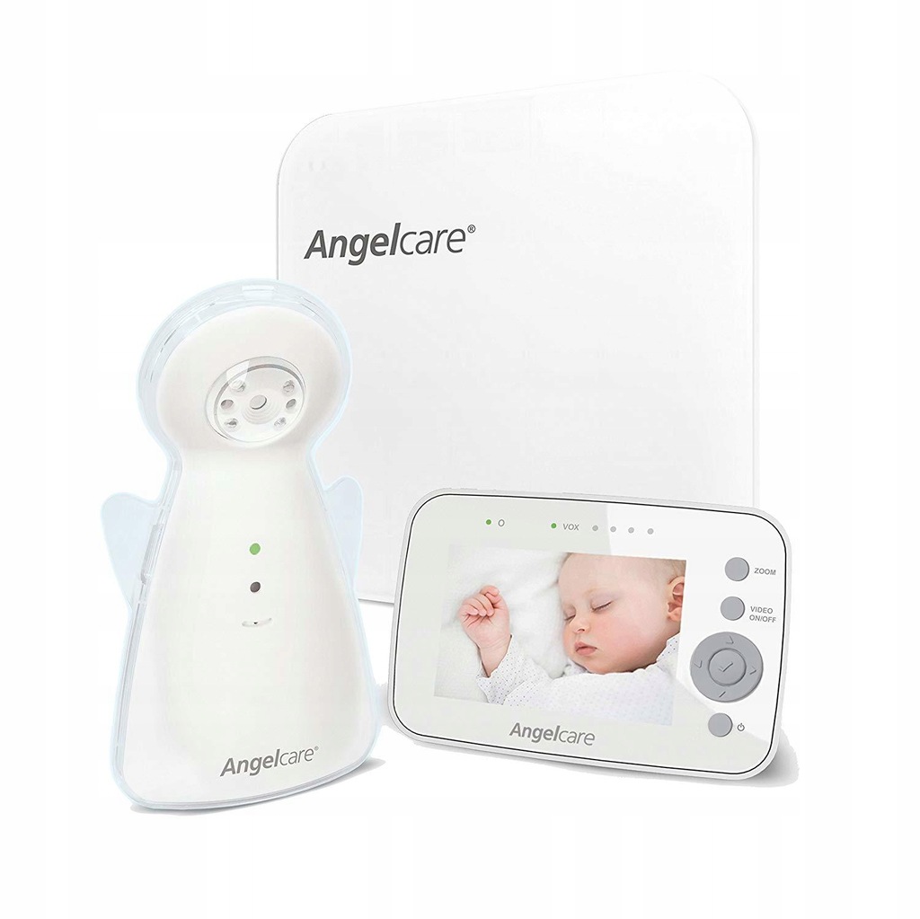 Niania Video Monitor Oddechu Angelcare Ac1300 B 8881680387 Oficjalne Archiwum Allegro