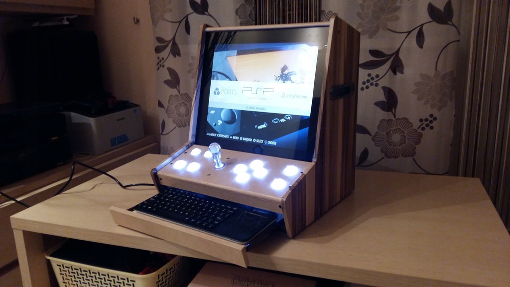 Automat Arcade Bartop DIY Raspberry Pi3b+ Retropie