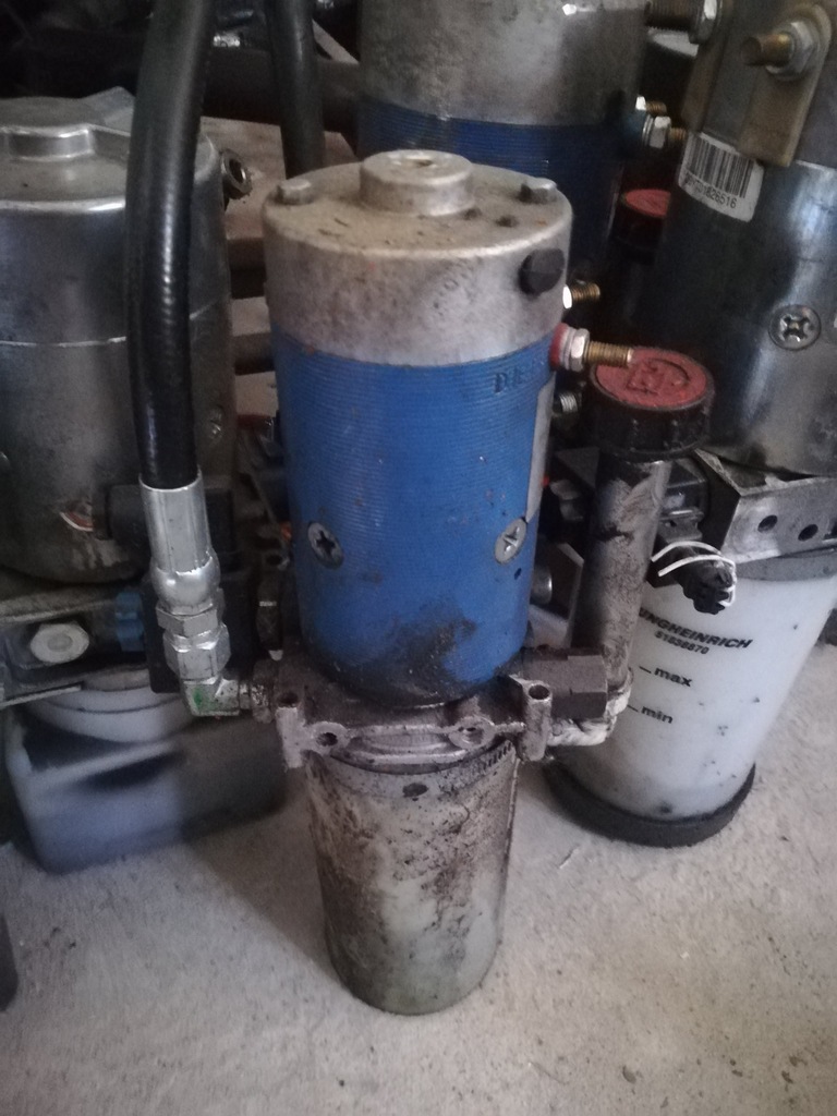 Pompa hydrauliczna z silnikiem 24V wózek widłowy