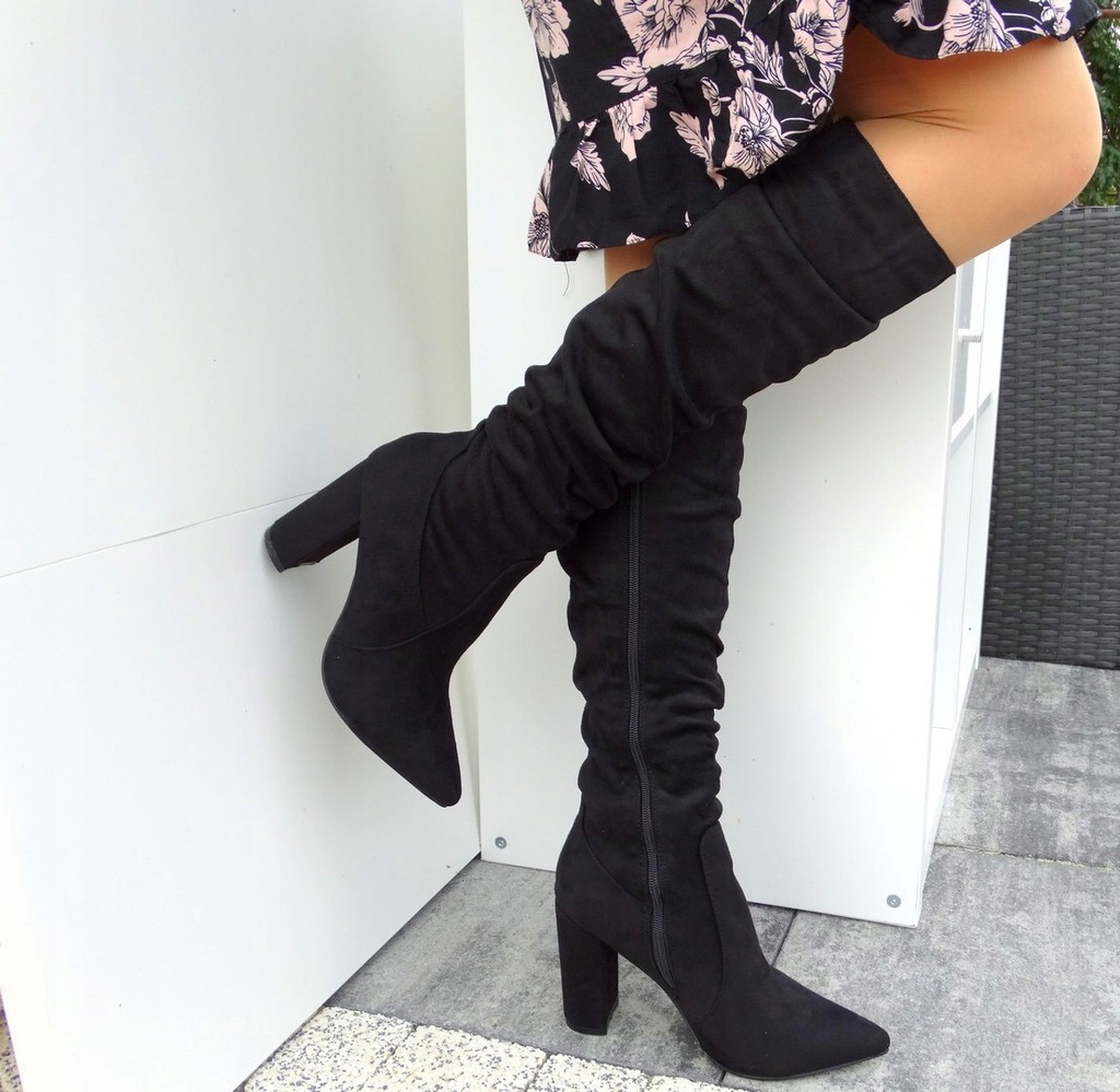 Купить Черные классические длинные женские ботинки Amour: отзывы, фото, характеристики в интерне-магазине Aredi.ru