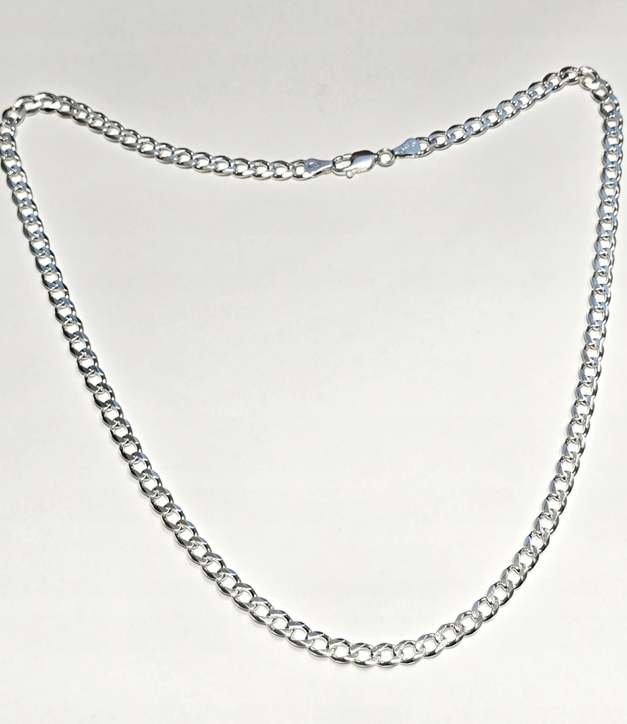 Srebrny Łańcuszek Pancerka