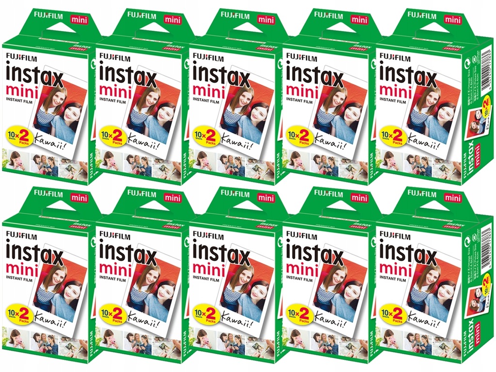 Купить Картриджи FujiFilm Instax Mini 200 фото МЕГА НАБОР: отзывы, фото, характеристики в интерне-магазине Aredi.ru