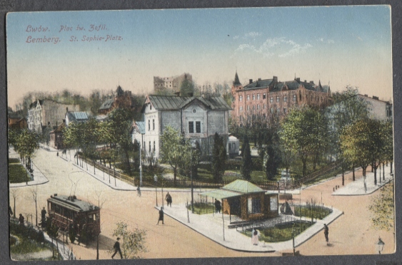 Lwów, Plac św. Zofii, ok.1920r.