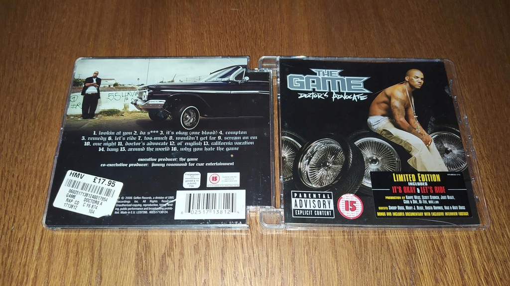 THE GAME DOCTOR'S ADVOCATE レコード The Game - Doctor's Advocate