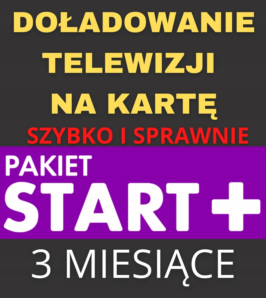 DOŁADOWANIE TNK PAKIET START 3 MIESIĄCE 1m PBO