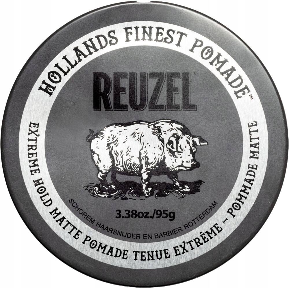 Reuzel - Extreme Hold Matte - matująca pomada do włosów 95g