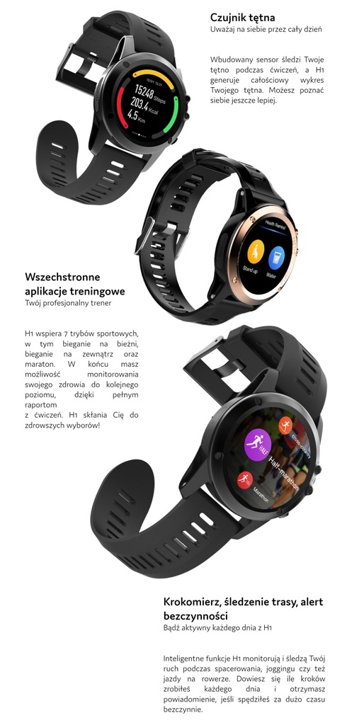 smartwatch h1 ip68