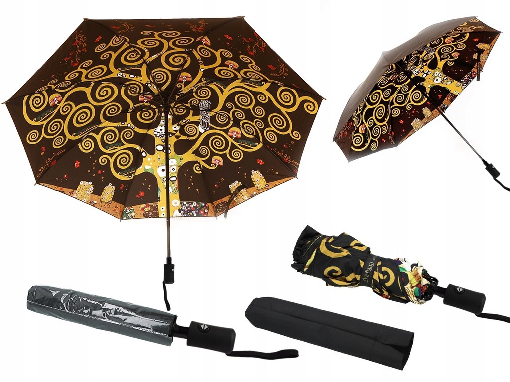 Parasol automatyczny, składany - G. Klimt, Drzewo