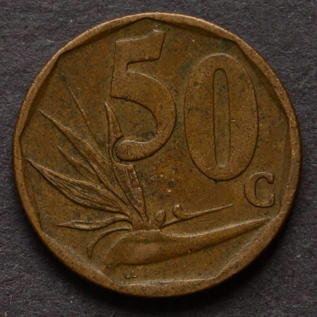 Republika Południowej Afryki - 50 centów 2006