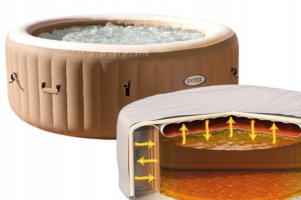 Jacuzzi Intex 28476 BubbleJet Basen PureSpa - 9286644946 - oficjalne ...