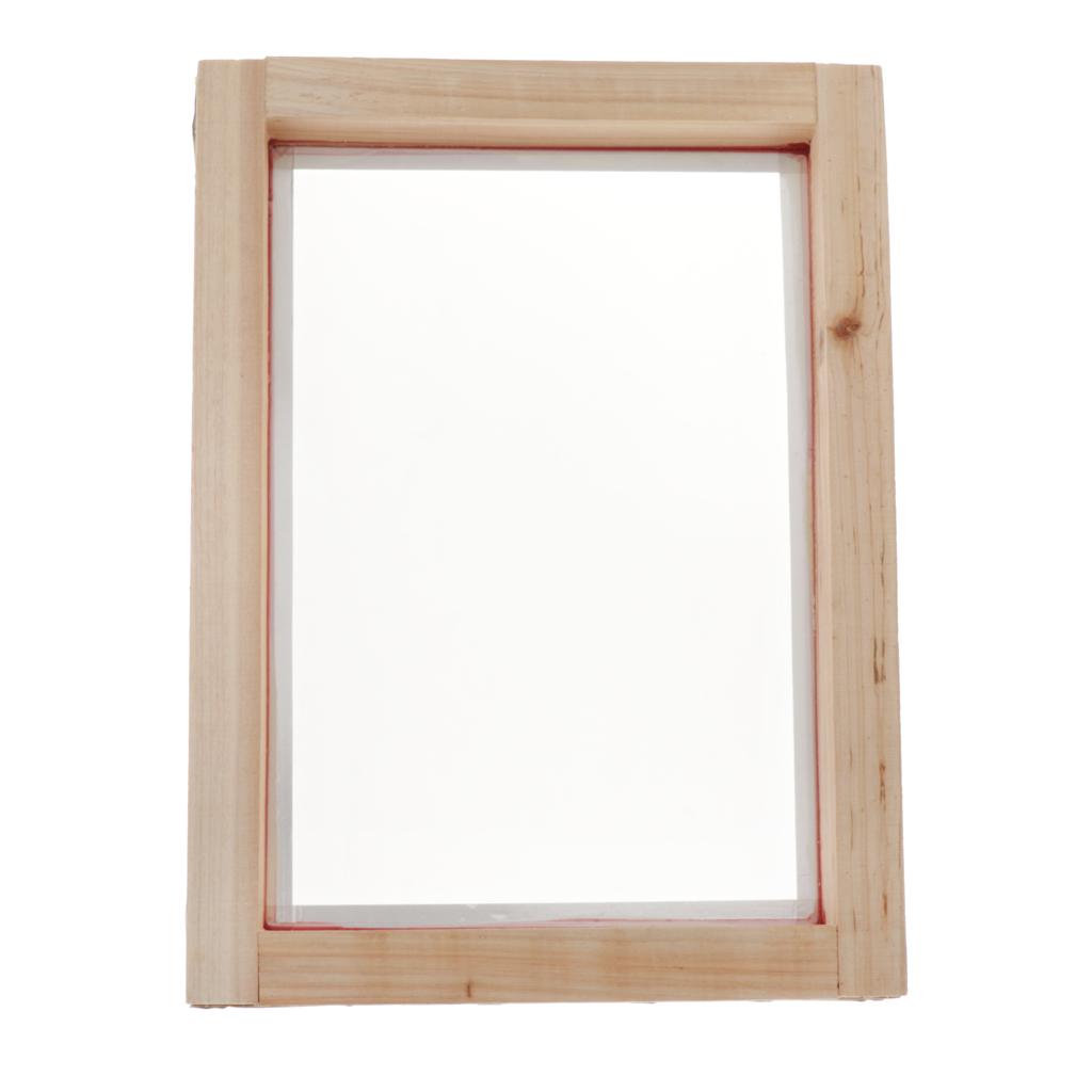32T / 43T / 55T / 77T Wooden Screen Printing Frames for 20x30cm 32T