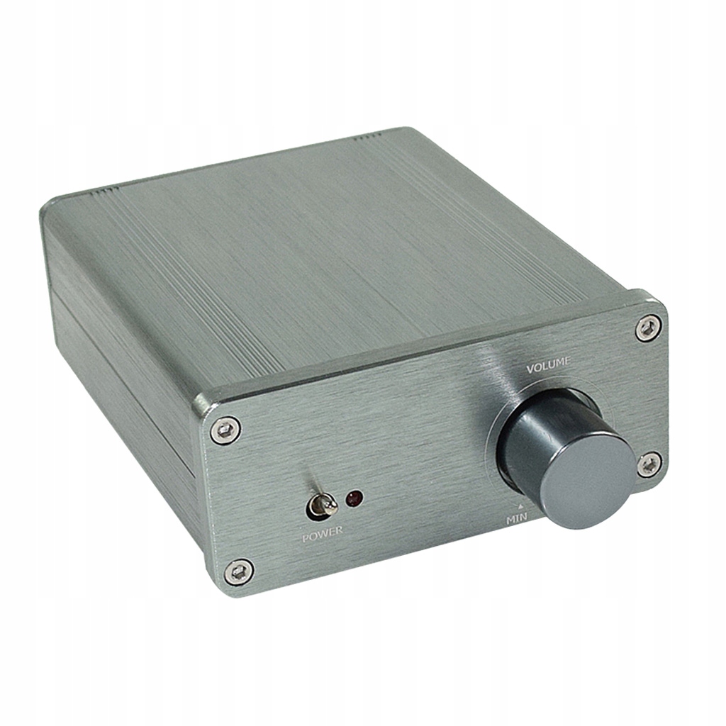 Domowy wzmacniacz audio szary - 200 W (* 2) Mini
