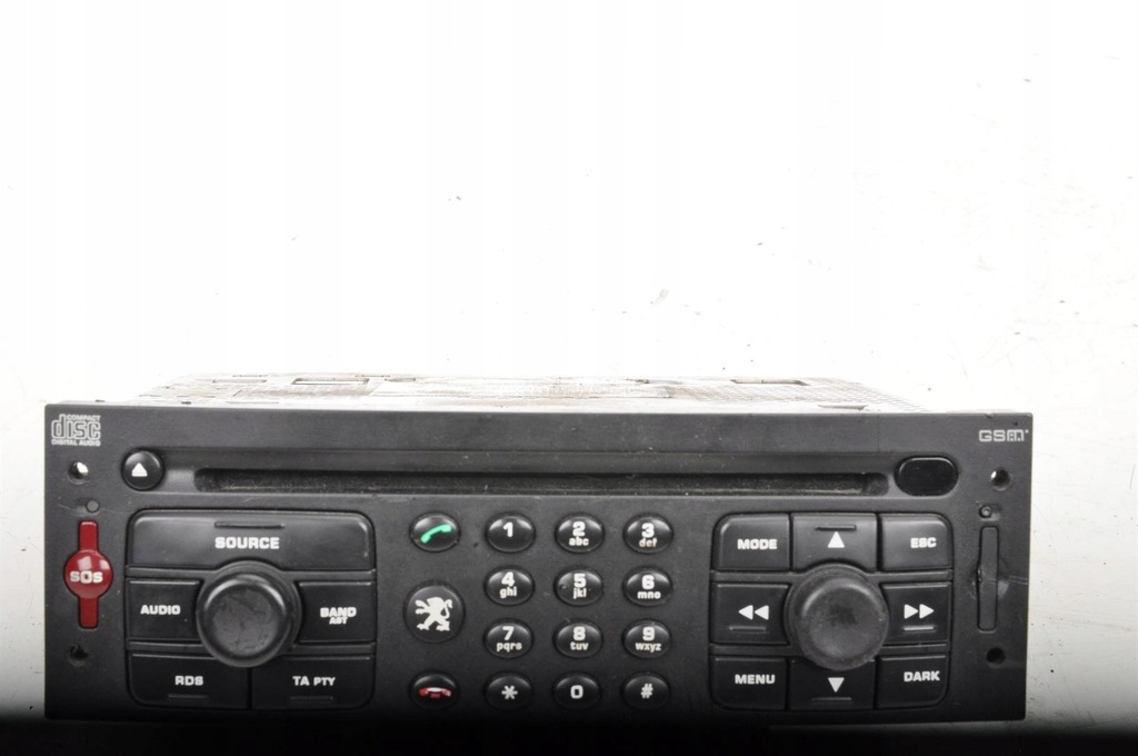 PEUGEOT 807 RADIO CD NAWIGACJA NAVI GSM