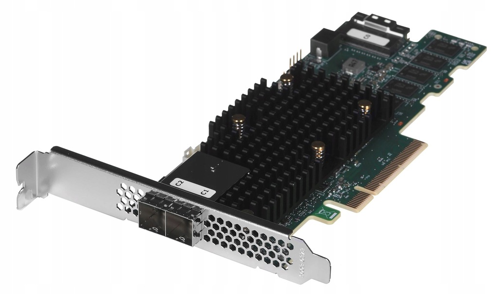 Broadcom karta MegaRAID 9580-8i8e 12Gb/s SAS/SATA/NVMe 8GB PCIe 4.0 x8, 2 x