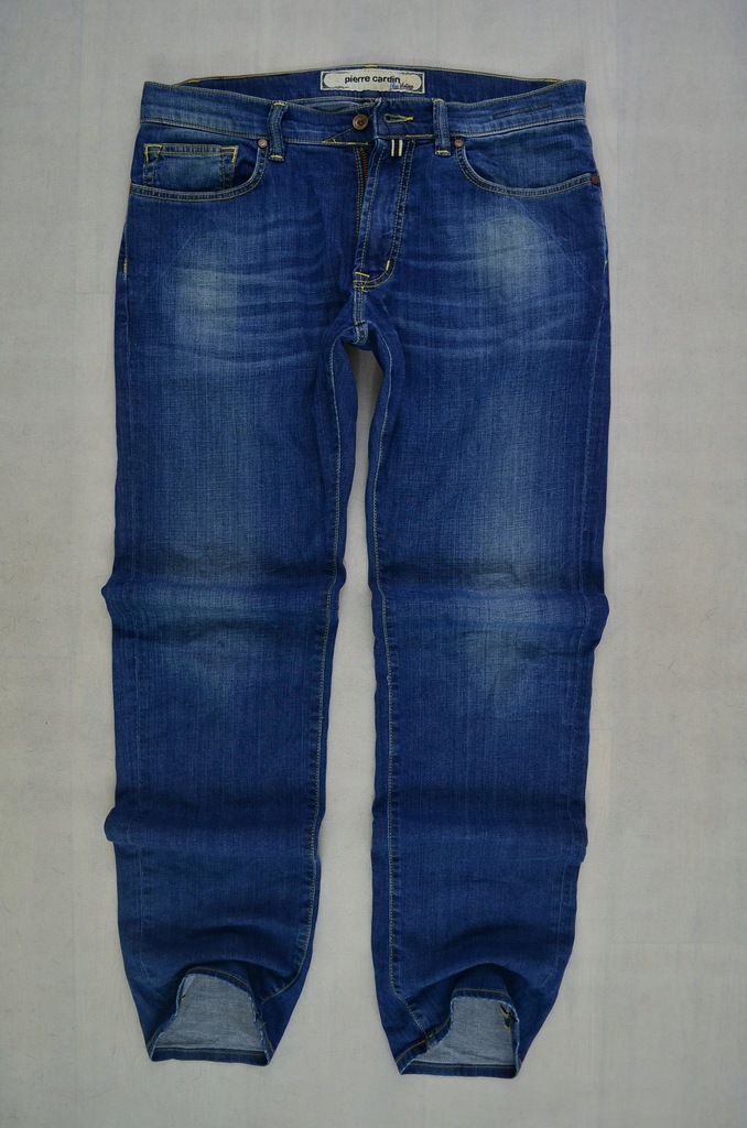 PIERRE CARDIN JEANS SPODNIE SLIM 93 cm *35/34*