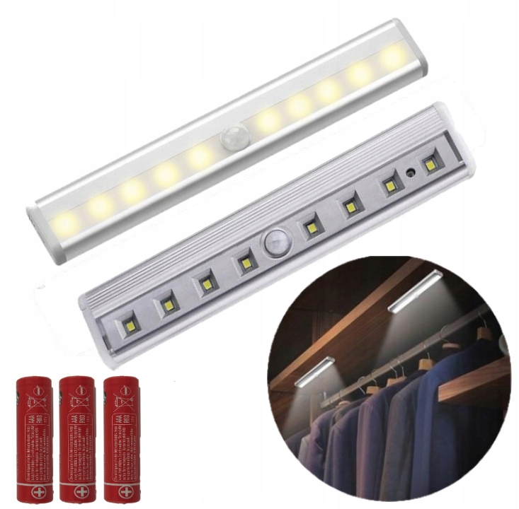 Купить Светодиодный светильник с датчиком движения для лестницы в ...