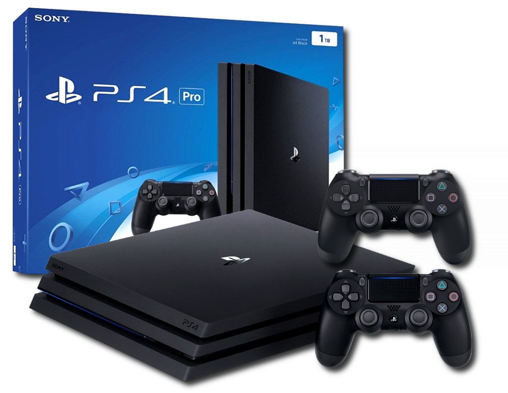 KONSOLA SONY PS4 PLAYSTATION 4 PRO 1TB 2 X PAD 7222999497 oficjalne