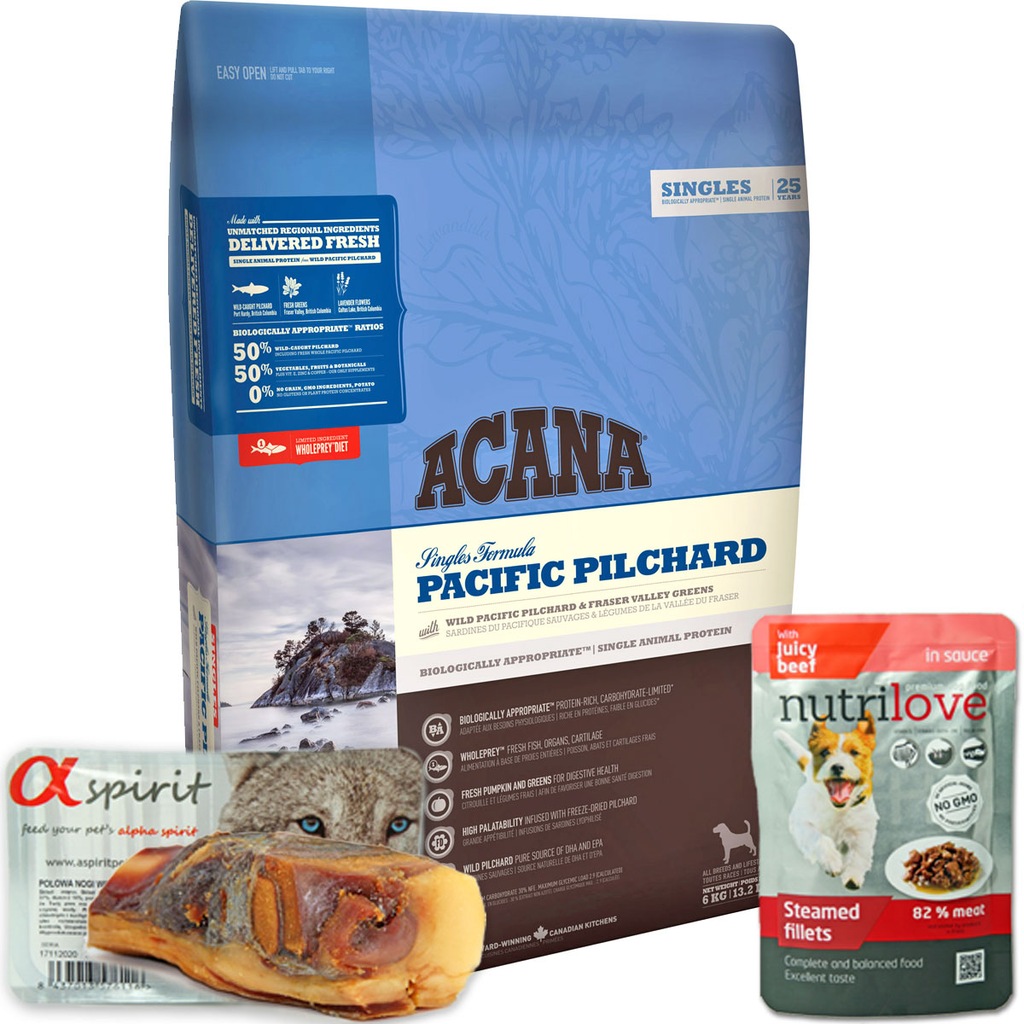 Acana Singles Pacific Pilchard Sardynki + 2 kg