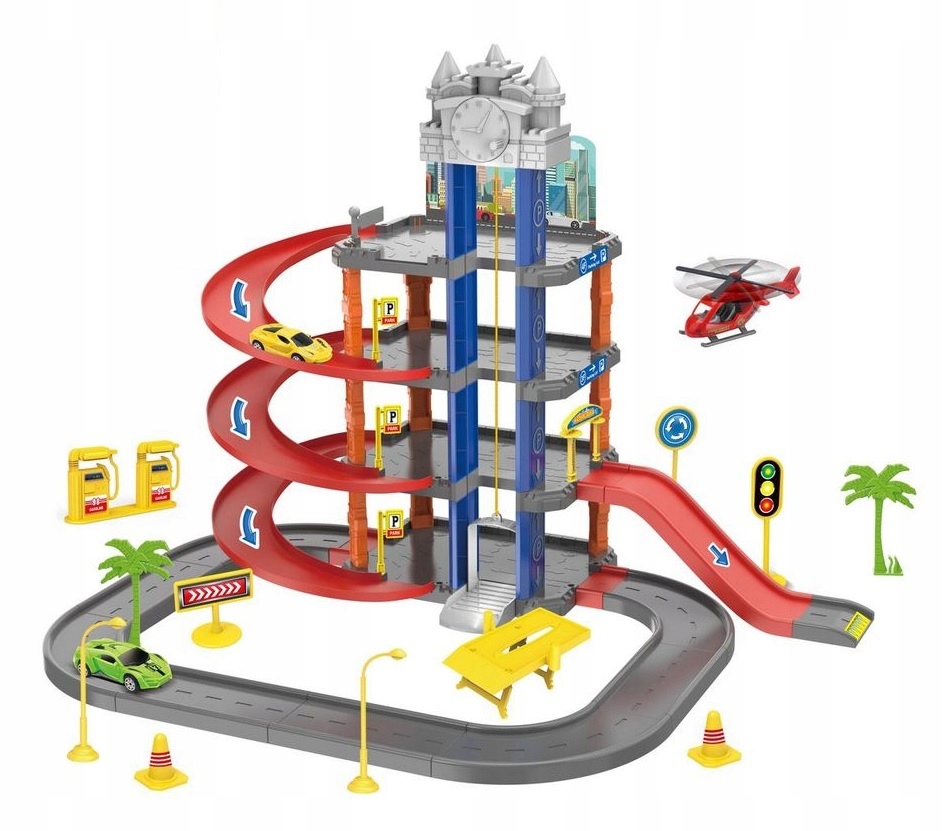 Garaż z 3 poziomami One Two Fun - 16411056445 - oficjalne