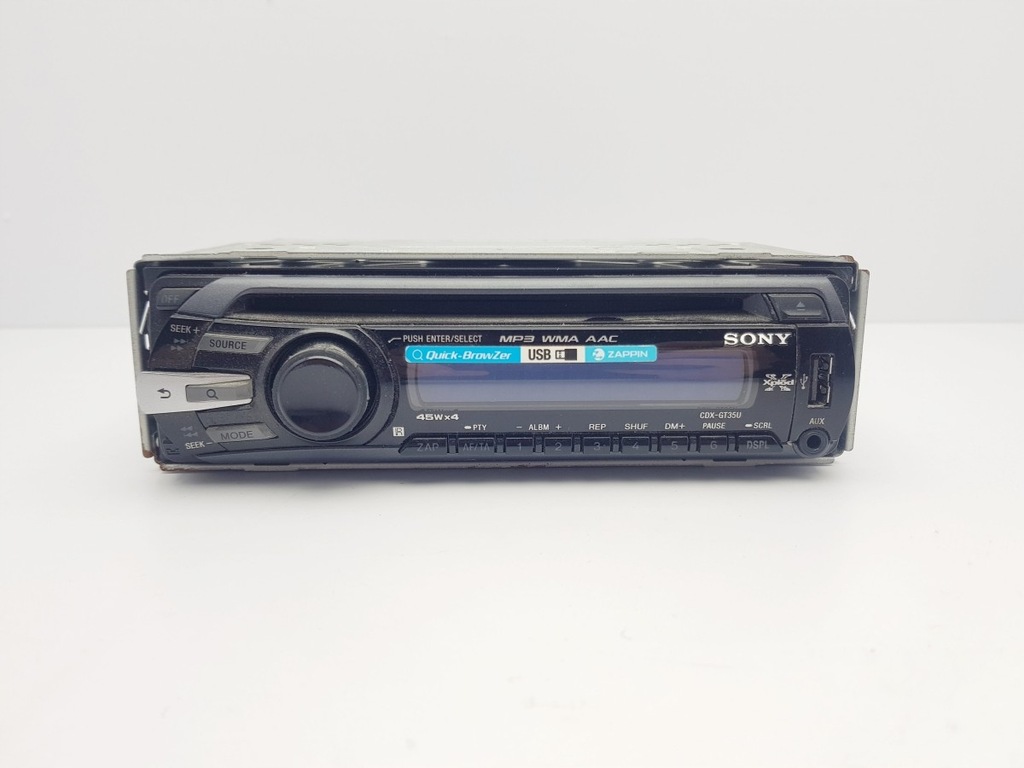 Radio Samochodowe Sony CDXGT35U 12645362946 oficjalne archiwum Allegro