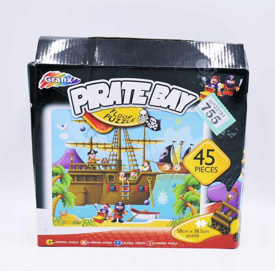 4829-2 ...GRAFIX PIRATE BAY FLOOR... n#s PUZZLE 45