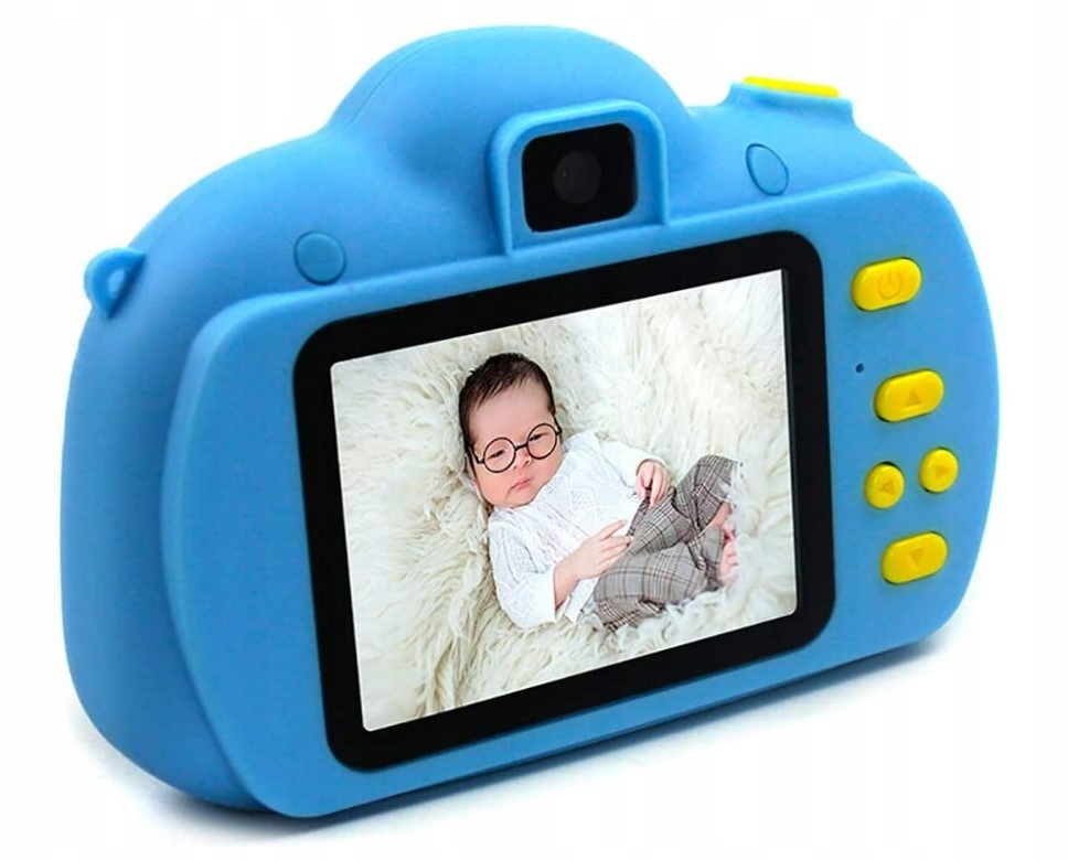 Niebieski Aparat Fotograficzny dla Dzieci