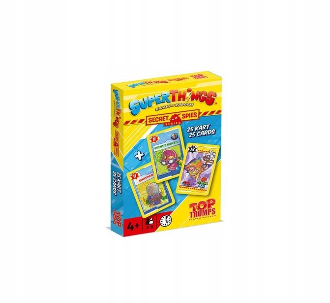 Gra karciana Top Trumps Piotruś Super Things 6