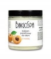 BINGOSPA Balsam parafinowy do dłoni z morelą 250g