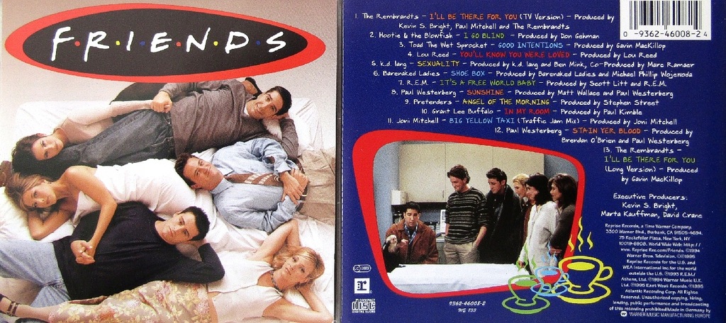 FRIENDS - SOUNDTRACK - CD