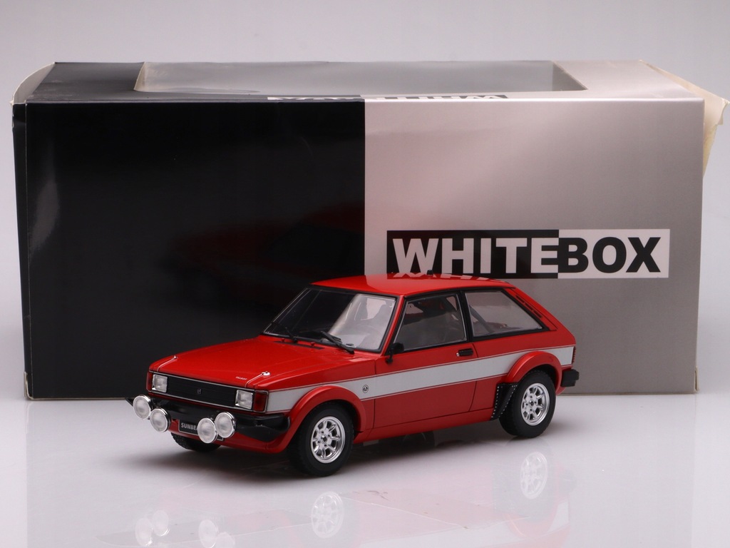 Talbot Sunbeam Lotus - 1980 - Red WhiteBox 1:24