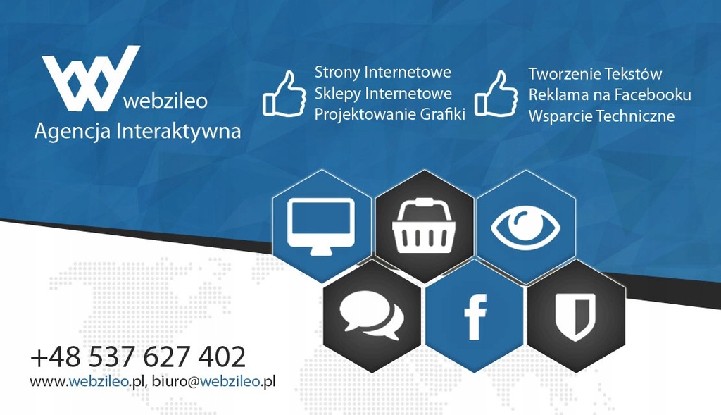 Nowoczesna strona internetowa wizytówka