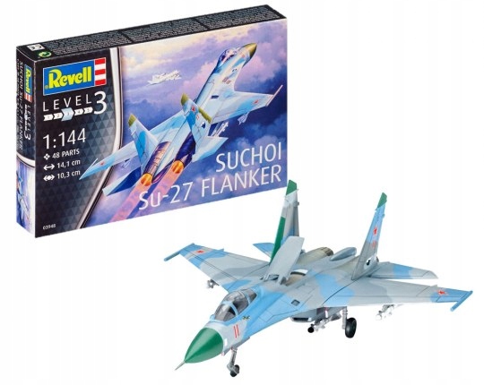 Model do sklejania Revell Suchoi Su-27 Flanker