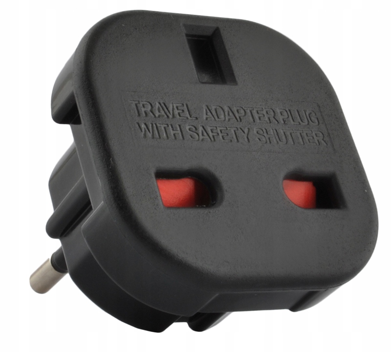 Angielska wtyczka ADAPTER przejściówka UK na PL 7475622904