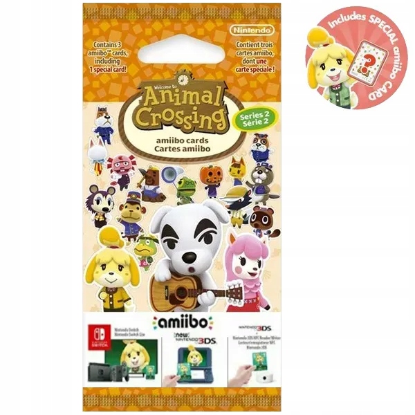 ANIMAL CROSSING KARTY AMIIBO SERIA 2