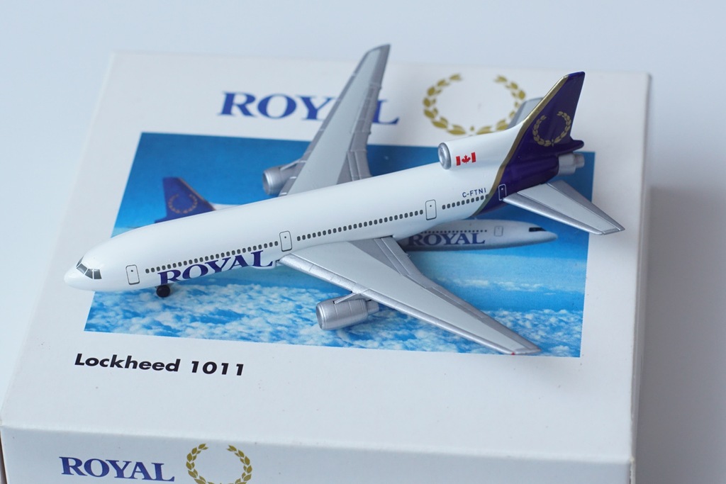 HERPA Royal Lockheed L-1011 Tristar skala 1:500