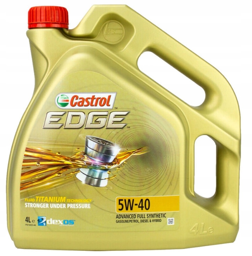 Olej CASTROL EDGE TITANIUM FULL SYNTHETIC 5W40 4L