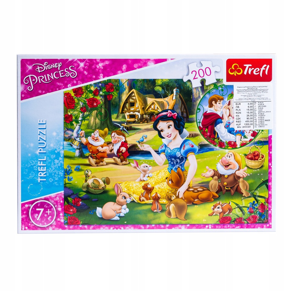 PEPCO puzzle 200 elementów śnieżka