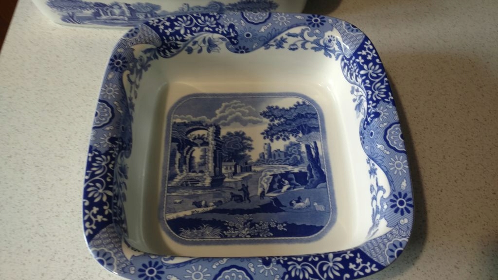 Forma kwadratowa żaroodporna SPODE BLUE mała 2