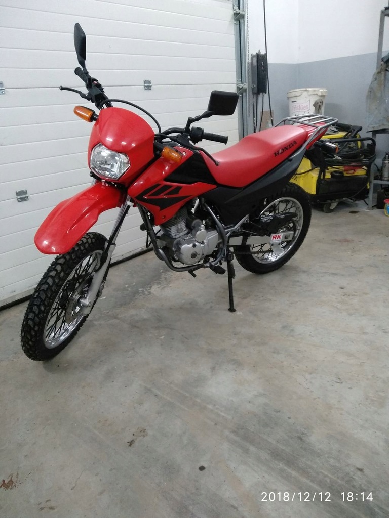 Honda Xr 125 L Enduro 7722963711 Oficjalne Archiwum Allegro